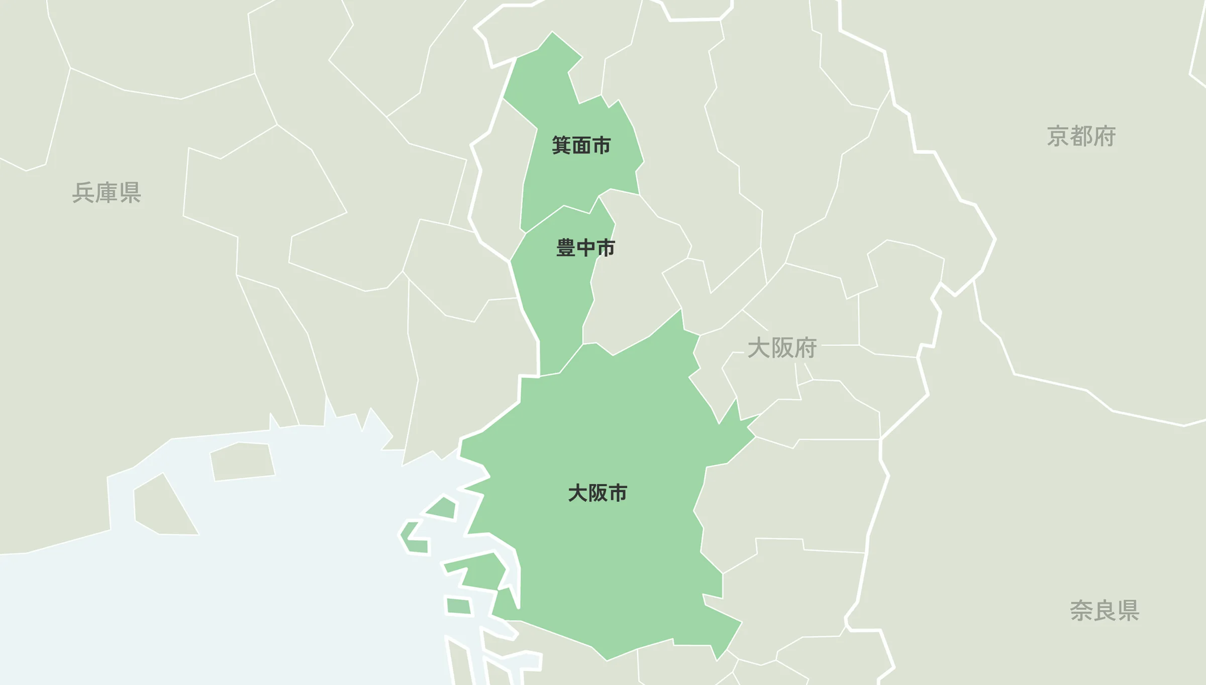 ホームに入居したい エリアマップ